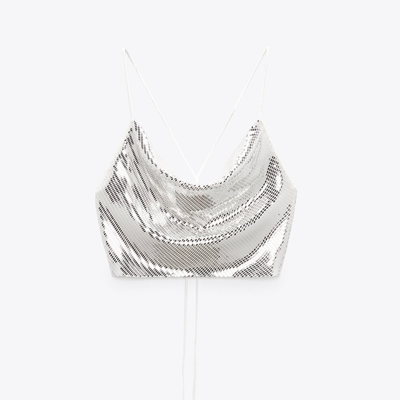 BNWT Blogger Favorite Zara Top - Picture 1 of 8